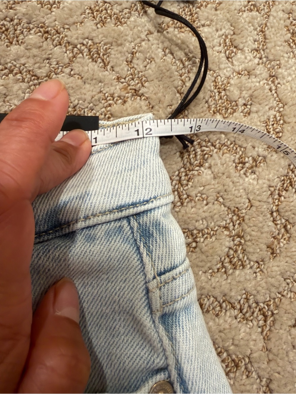 7 For All Mankind Ultra High Rise Cropped Joe in Maui SIZE 24/25 NWT! - Picture 7 of 14
